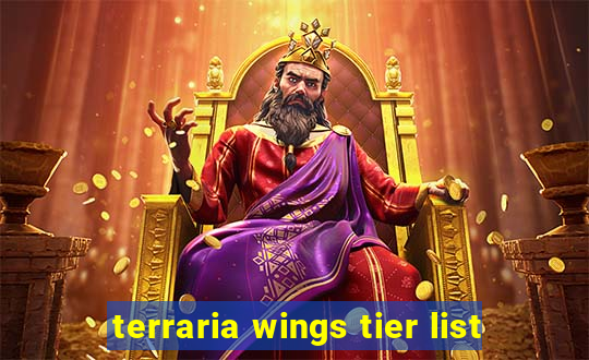 terraria wings tier list